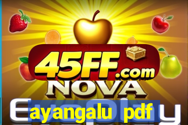 ayangalu pdf ayangalu orisha